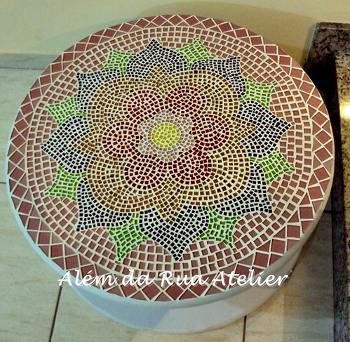 mosaico em carretel