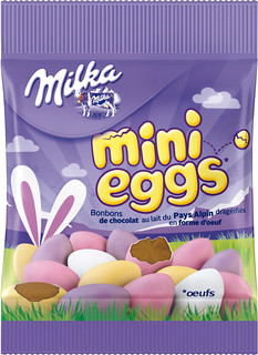 Milka mini eggs