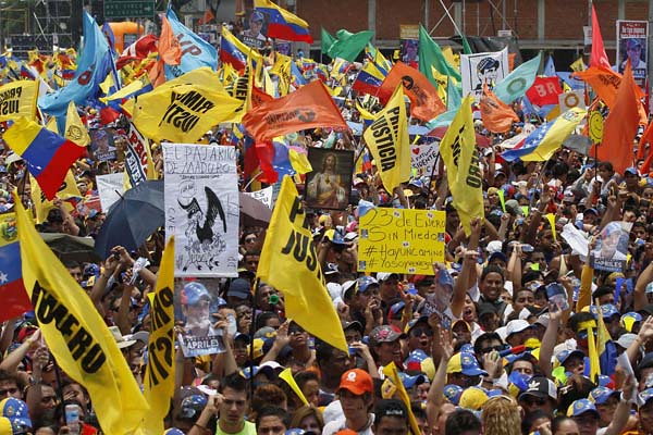 VENEZUELA-ELECCIONES MARCHA