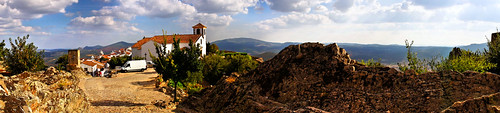 panorama castle portugal marvão