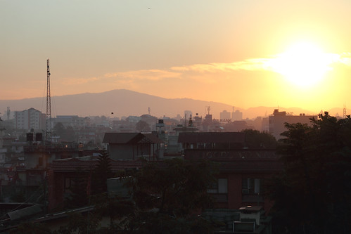 nepal sunrise day1 kathmandu