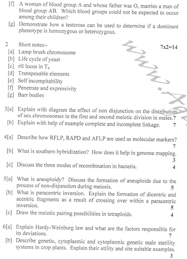 DTU Question Papers 2010 – 4 Semester - End Sem - BT-212