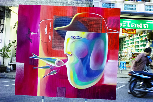 Street Art on Phang Nga Road
