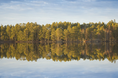 sunset sweden småland sverige solnedgång glasriket orranäsasjön