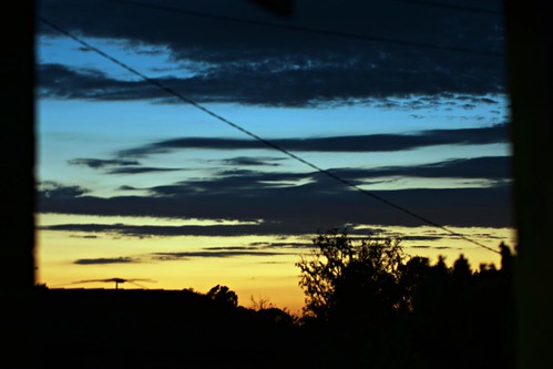 silhouette sunrise