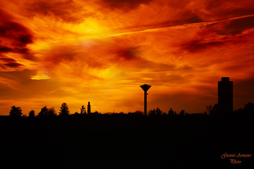 sunset red black colors yellow march photo tramonto foto giallo rosso colori 19 nero marzo gianni alessandria quattro cascine 2013 armano