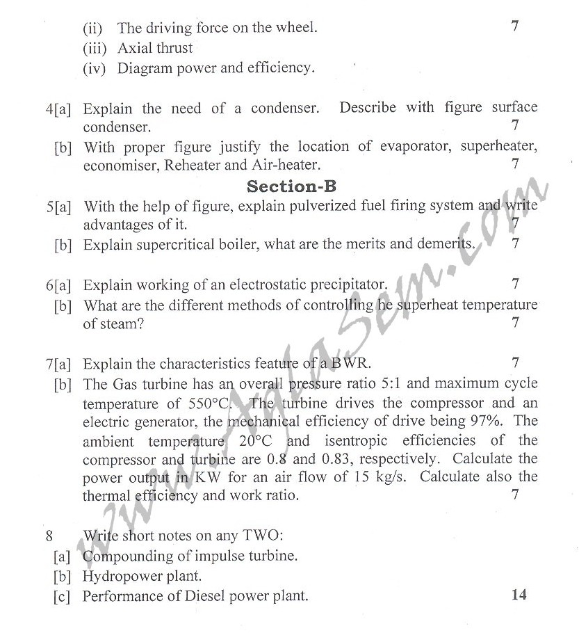 DTU Question Papers 2010 – 6 Semester - End Sem - EE-315