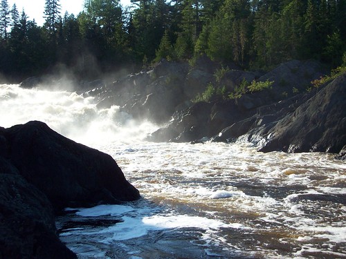 river waterfall maine rapids allagashriver aroostookcountymaine