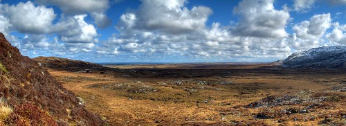 panorama scotland hill lewis hdr moorland shawbost