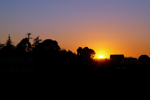 sunset sun portugal silhouette night 50mm sony clear f3 february nex sel50f18