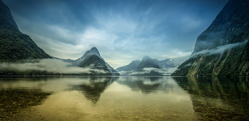 milfordsound southland newzealand fjordland southisland aotearoa mountains bay sound d800 nikon nikond800 1424mm niksoftware colorefex queenstownadventure treyratcliff stuckincustoms mitrepeak pf tidder flickr10 fav100 travel travels fav200 25000v