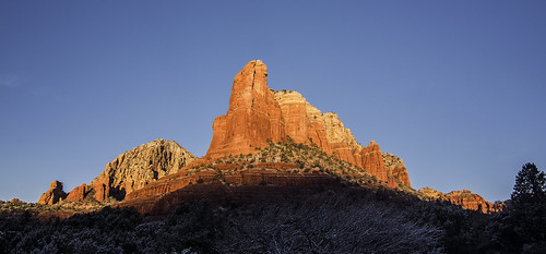 winter red arizona usa snow america sunrise rocks unitedstates sedona roadtrip