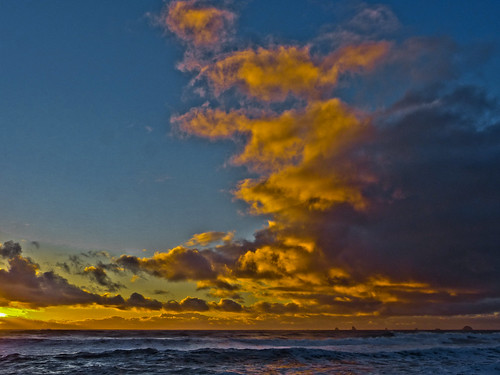 ocean oregon pacific sunsets oregoncoast portorford paradisepoint currycounty orfordreef portorfordsunset