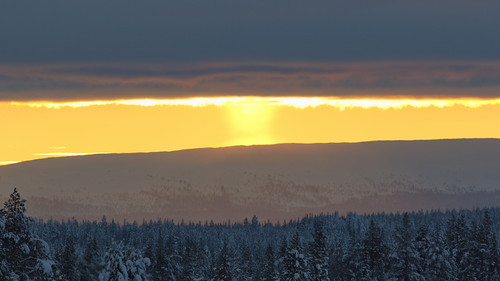 winter sunset finland landscape lapland levi wondersofnature canonef200mmf28lusm