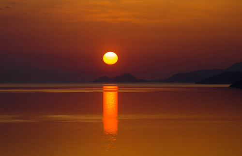 sun sunset view landscape porto germeno greece canon 6d tamron 70200mm vc sea seascape