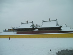Ulaanbaatar - Gandantegchinlen (Gandan) Monastery