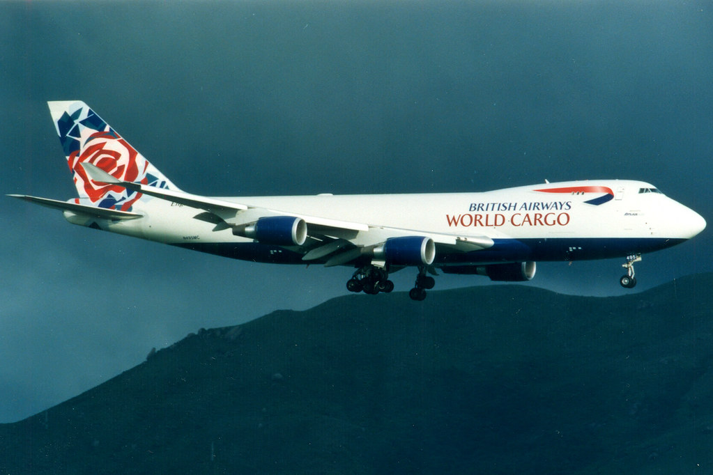 British Airways World Cargo (Atlas Air) | Boeing 747-400F | N495MC | Chelsea Rose | Hong Kong International