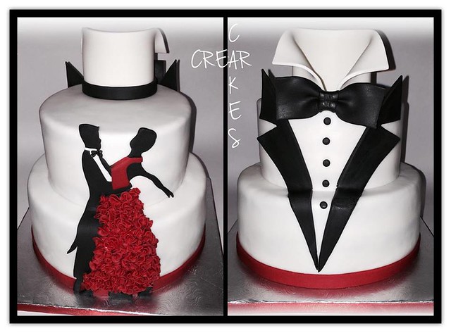 Double-Face Cake by Ileana Lino‎ of Crear Cakes
