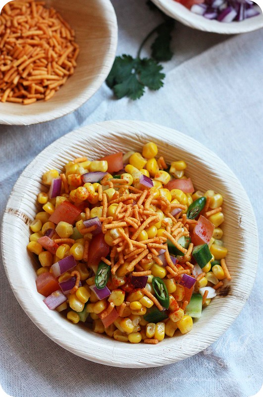 Monsoon Spice | Unveil the Magic of Spices...: Spicy Corn Chaat/Salad ...