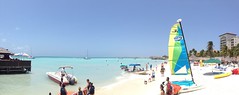 At Palm Beach in Aruba