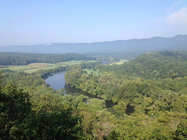 A hike to the Cullers Overlook is included as a conference option - Shenandoah River State Park, Virginia