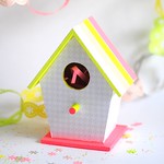 Mini Easter bird house