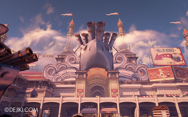 BioShock Infinite - Battleship Bay Arcade boardwalk
