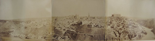Panorámica completa de Toledo en 1858 por Louis Léon Masson. Cortesía de Carlos Sánchez