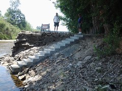 New Stairs Into Kings River