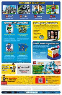 LEGO June 2013 Store Calendar