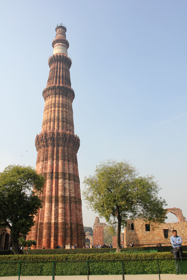 The majestic Qutub Minar!