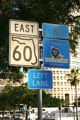 FL60 East to Crosstown Expressway Signs