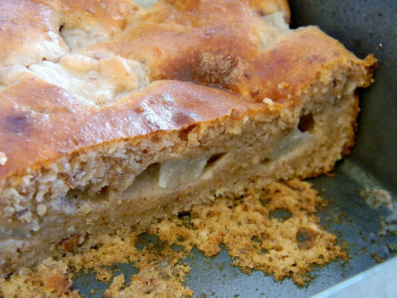 Asian Pear and Ricotta Coffee Cake