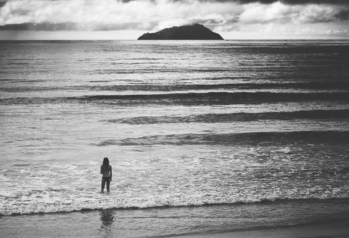 ocean sea white black beach girl landscape island bay waves bream ruakaka explored uretiti