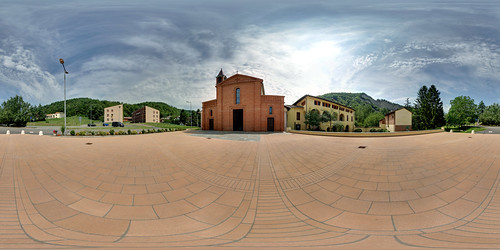 italy panorama church italia full chiesa 360x180 spherical 360° emiliaromagna hugin equirectangular medesano enfuse 360cities equirettangolare varanomarchesi