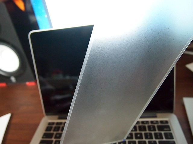 フルフラットキーボードカバー・PURE WRAP KEY #05 for Apple 13/15 MacBook Pro with Retina display 半透明 PWK05