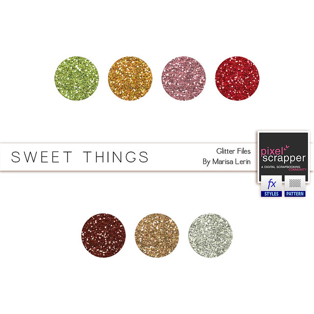 DigitalScrapbook.com July Collab - Sweet Things