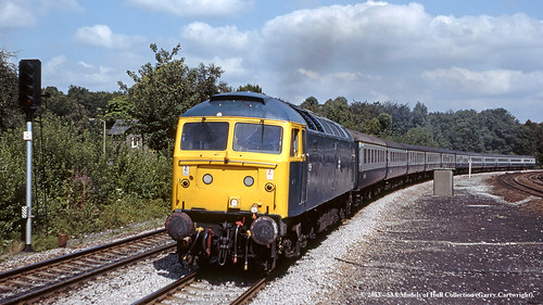 train diesel sheffield railway britishrail dore southyorkshire passengertrain theeuropean class47 47551