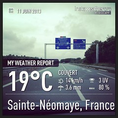 On the Road Again.. La Famillle #weather #instaweather #instaweatherpro  #sky #outdoors #nature  #instagood #photooftheday #instamood #picoftheday #instadaily #photo #instacool #instapic #picture #pic @instaweatherpro #place #earth #world #saintenéomaye # - Photo of Nanteuil