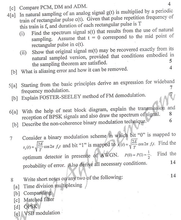 DTU Question Papers 2010  4 Semester - End Sem - IT-212