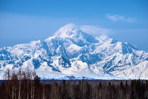 mountain snow alaska america north peak talkeetna mckinley