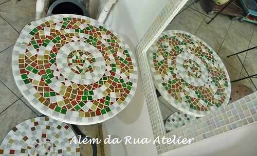 Mesa de mosaico