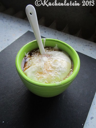 Kokosjoghurt mit Ahornsirup