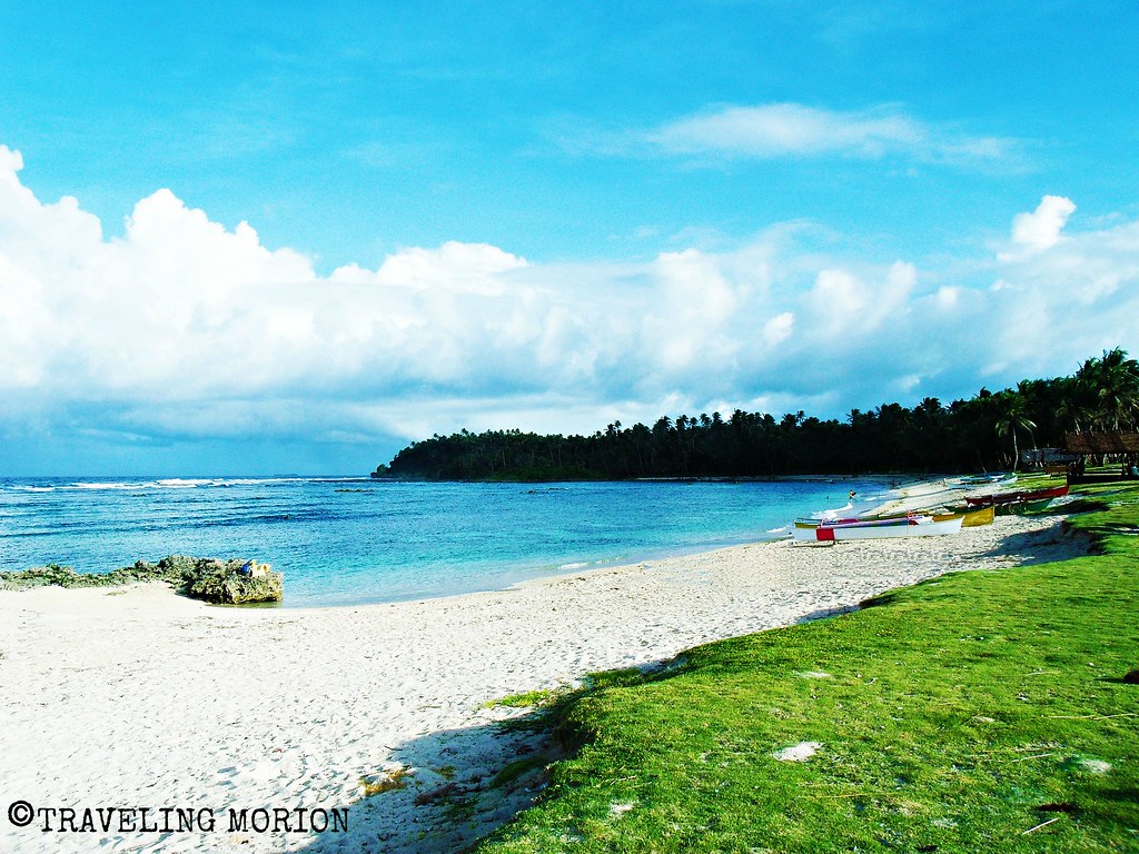 Caridad Public Beach in Pilar-Siargao island