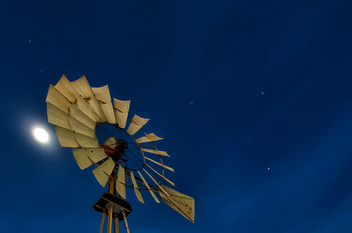 nightphotography usa windmill landscape nikon texas moonlight d300 nikond300 rwigginphotos ronniewiggin