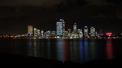 Perth city at night (Western Australia)