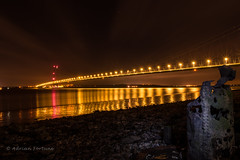 Rivers of Gold - The Humber Bridge by Night
