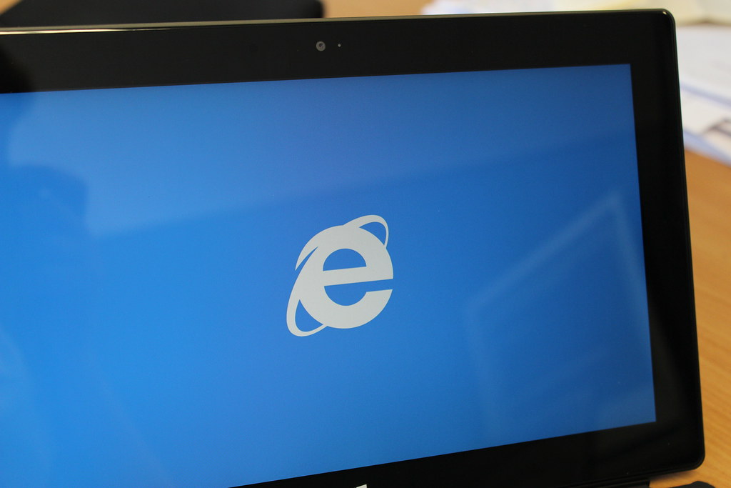 IE on a Surface RT