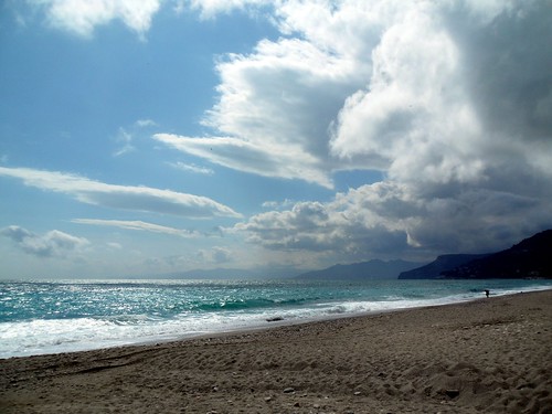 italy costa beach coast riviera italia nuvole liguria finale spiaggia couds ligure varigotti ponente
