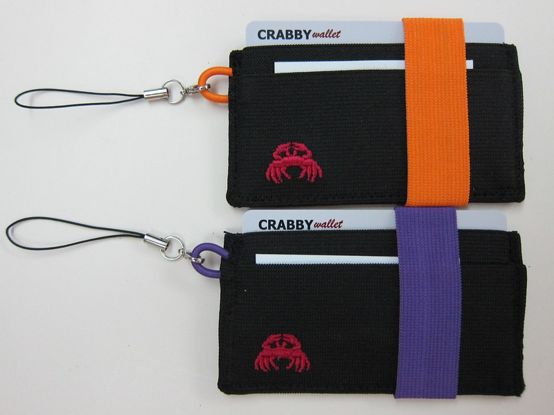 Crabby Wallet - Orange & Purple